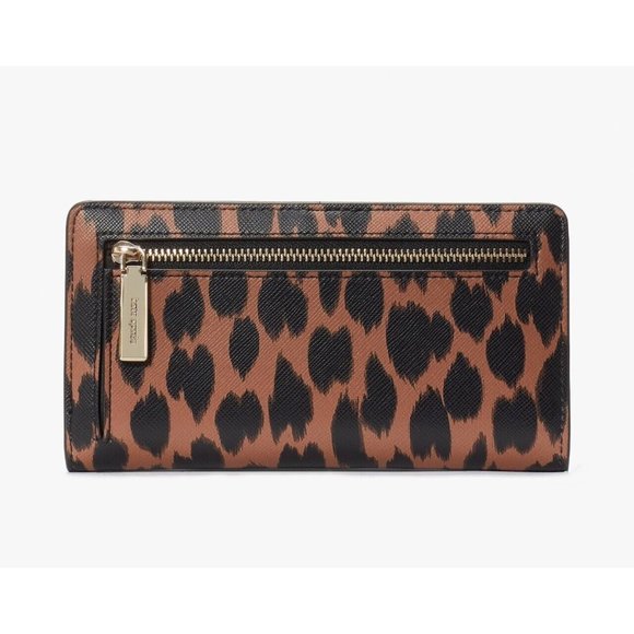 Kate Spade Leopard Print Wallet - Picture 2 of 3
